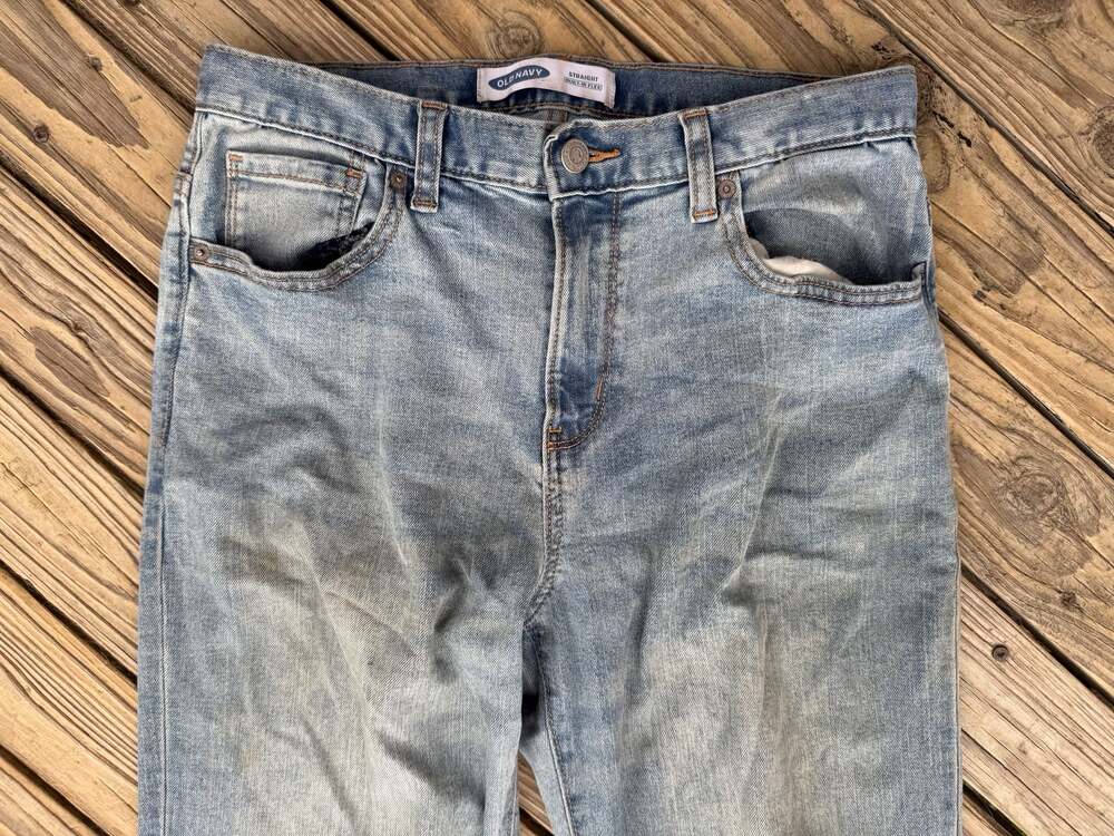 Old Navy Boys Straight Built-In Flex Jeans Size 16